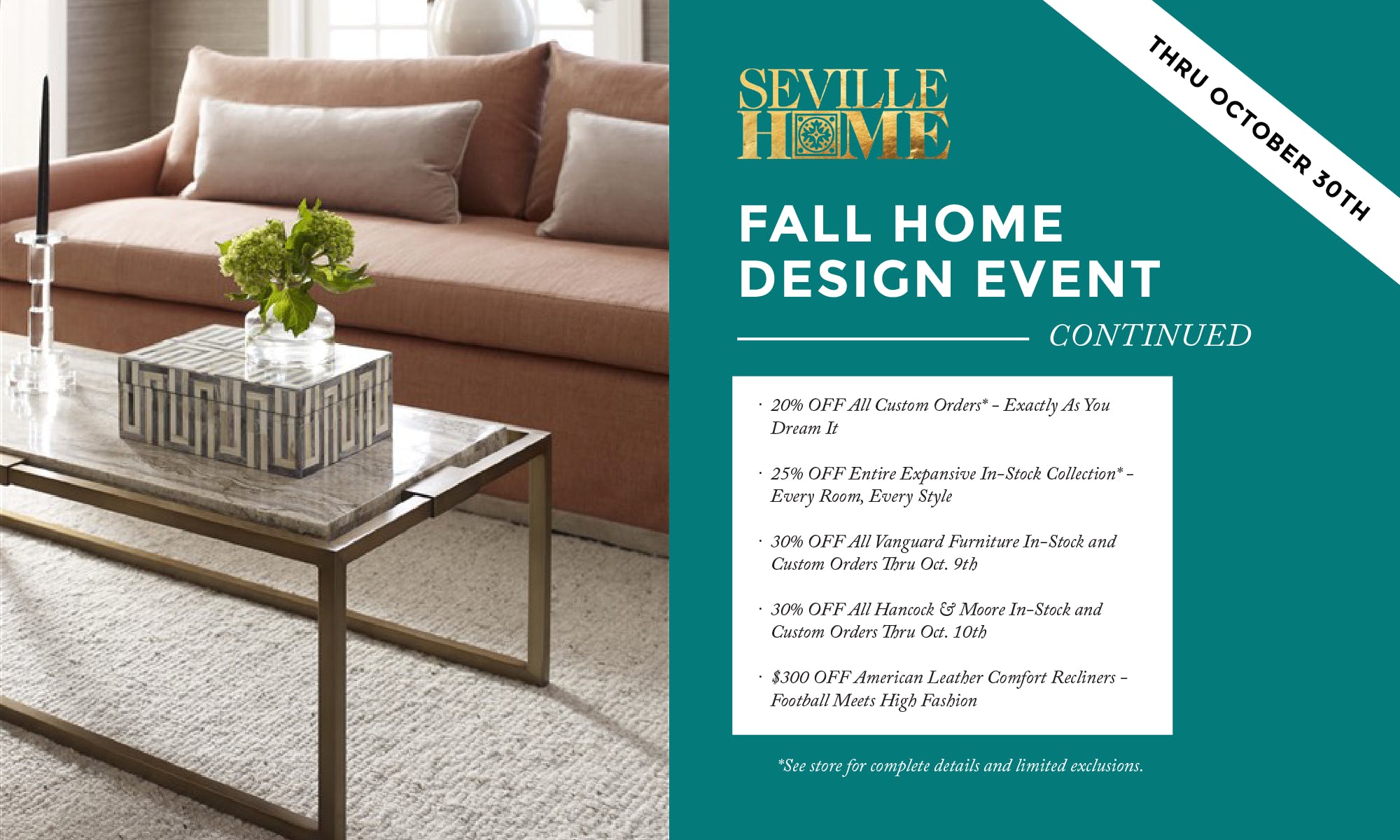 Family Owned Furniture & Design Business Seville Home Leawood, KS