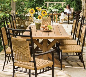 Aspenhome Home Office Harper Point 66 Executive Desk 559239 Outdoor