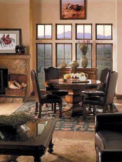 Samuel Frederick Fine Furniture | Pedestal Table Aspen Home, Samuel Frederick Fine Furniture 150-16-1333_1